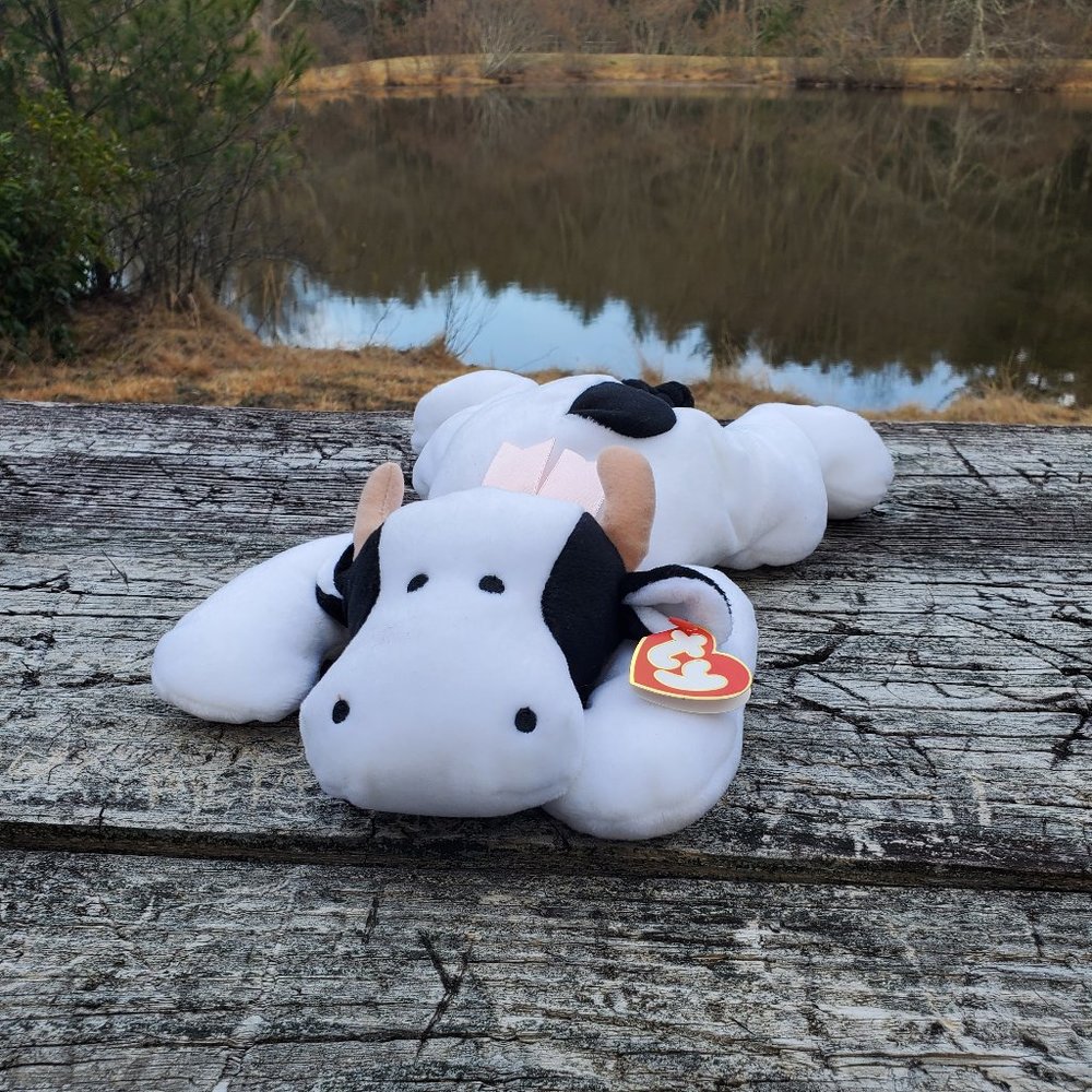 1994 Moo the Cow Ty Beanie Baby